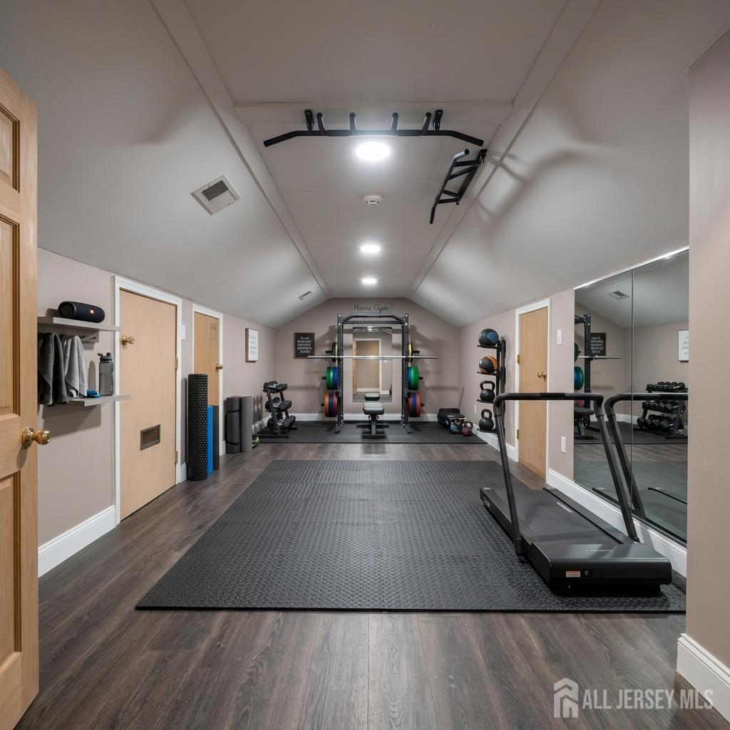 53 North Post Road West Windsor, NJ 08550 - Photo 17 of 36 a view of a room with gym equipment