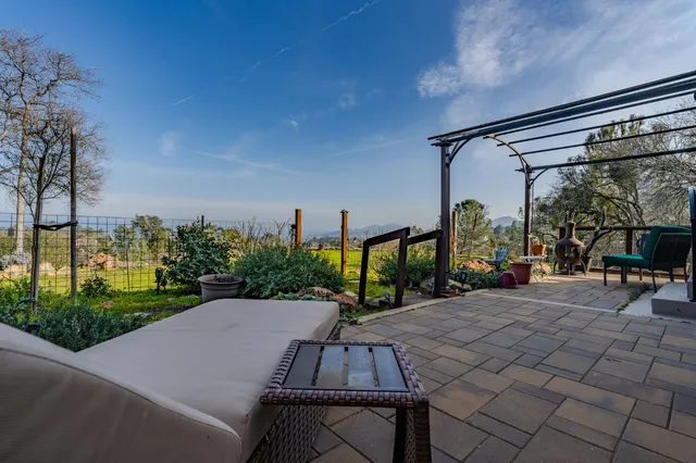 a view of outdoor space and mountain view