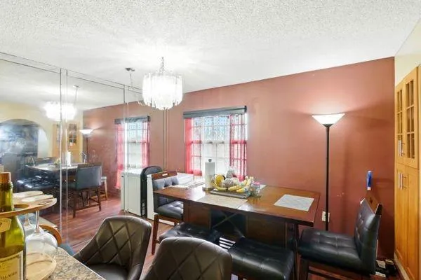 a view of a livingroom with furniture and window