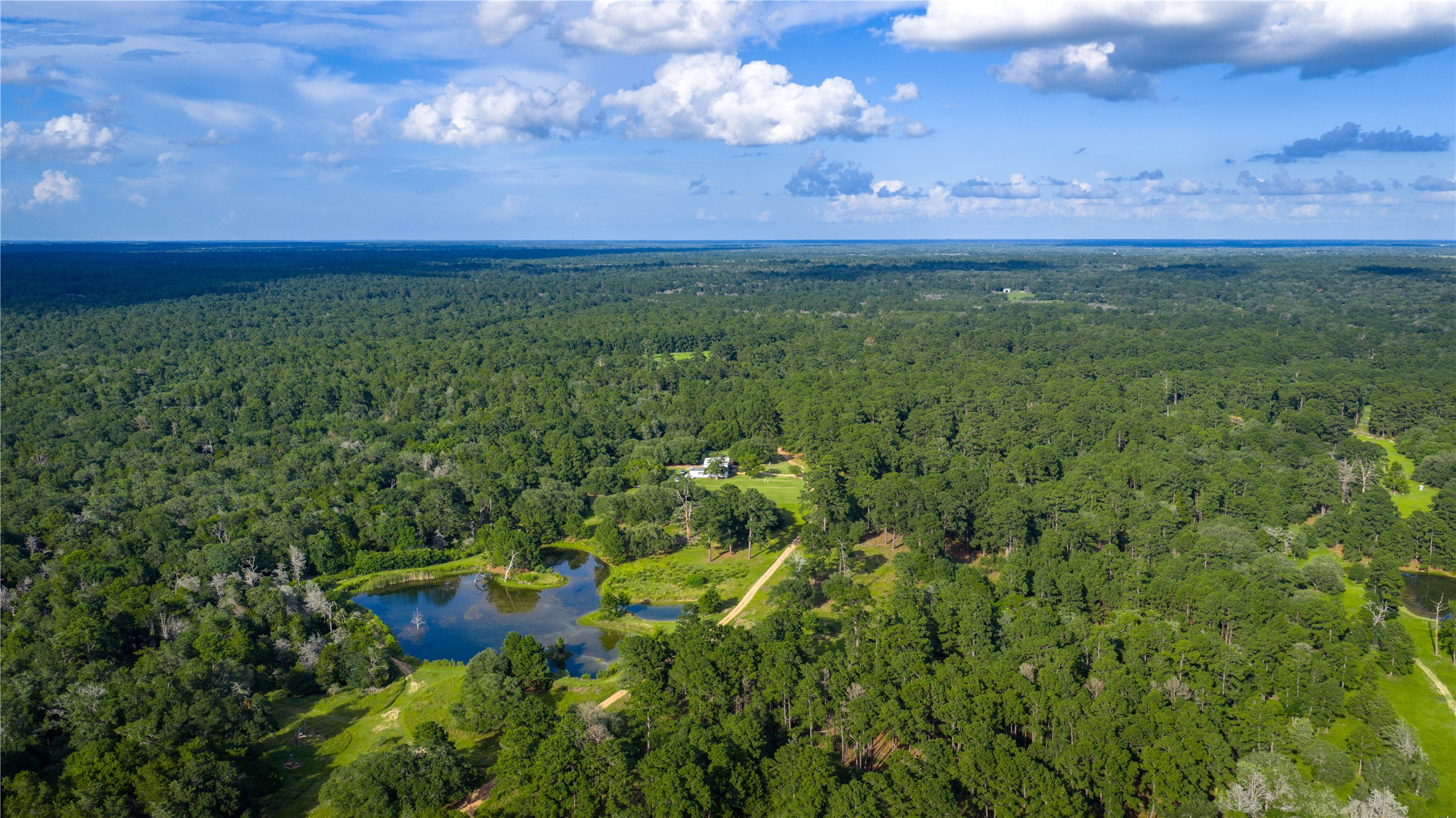 2080 Zimmerscheidt Road Columbus, TX 78934 - Photo 13 of 15 a view of a yard with a house