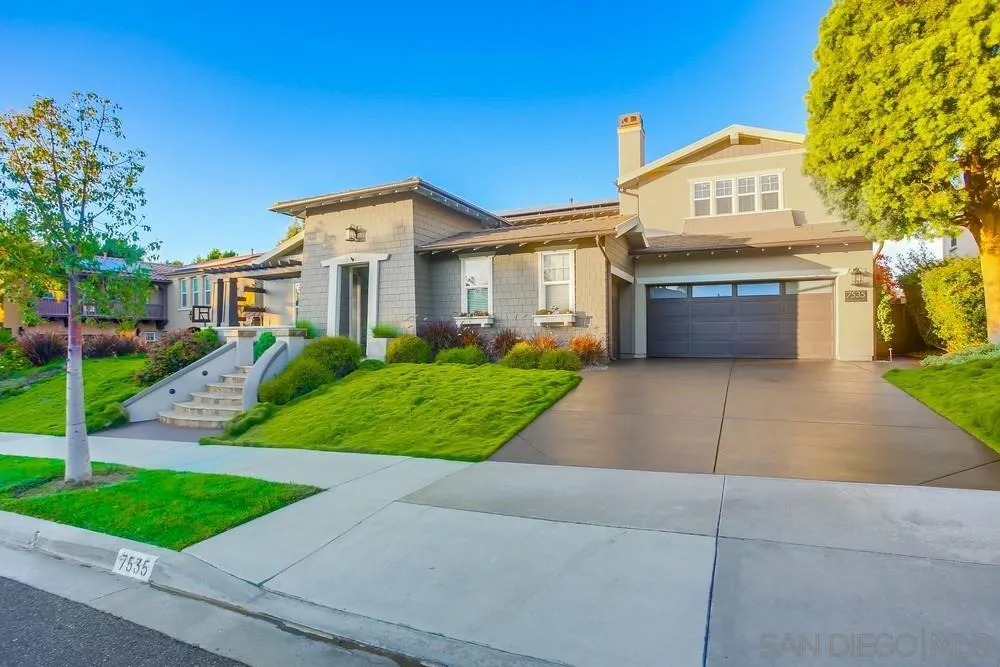 7535 Circulo Sequoia Carlsbad, CA 92009 - Photo 54 of 57 a view of a house with a yard and large tree