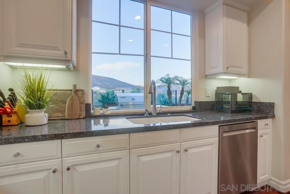 7535 Circulo Sequoia Carlsbad, CA 92009 - Photo 7 of 57 a kitchen with appliances cabinets and a potted plant