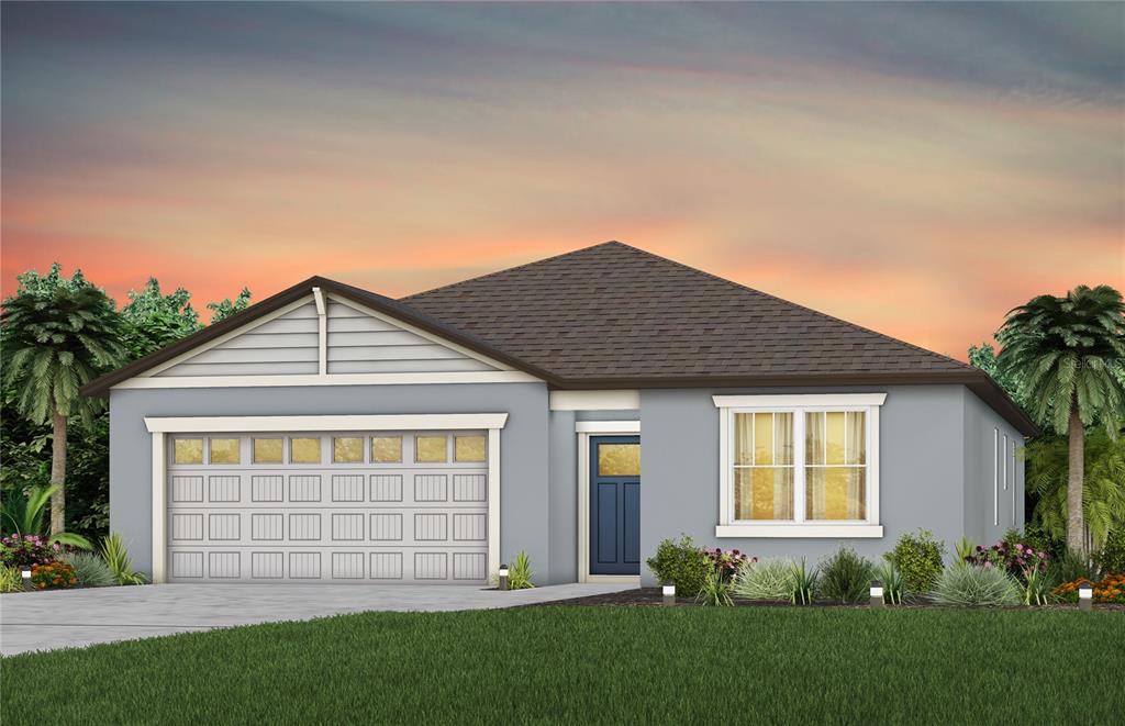 514 Pine Tree Blvd Lake Lake Alfred, FL 33850 - Photo 1 of 1 Exterior Rendering, Elevation C1