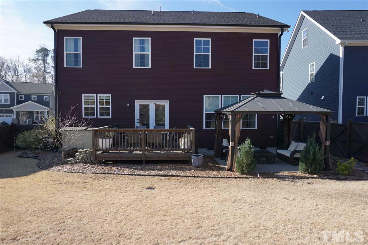 1720 Chestnut Falls Road Wendell, NC 27591 - Photo 29 of 30 Deck and patio with gazebo is perfect for entertaining guests. Storage shed conveys.