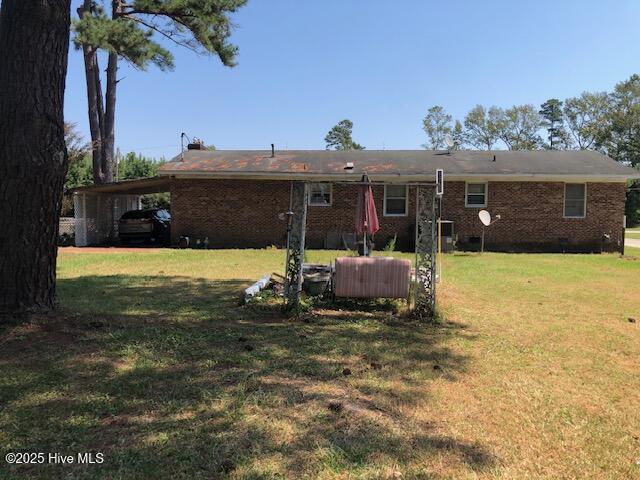 7712 Gardners School Road Stantonsburg, NC 27883 - Photo 2 of 3 7712 - Rear of Home