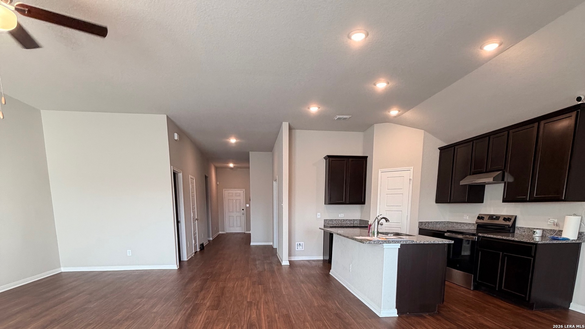 20929 Pleasanton Road San Antonio, TX 78264 - Photo 17 of 51 a view of kitchen with microwave and stove