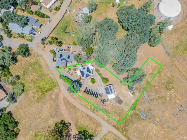 a view of a city and ocean view