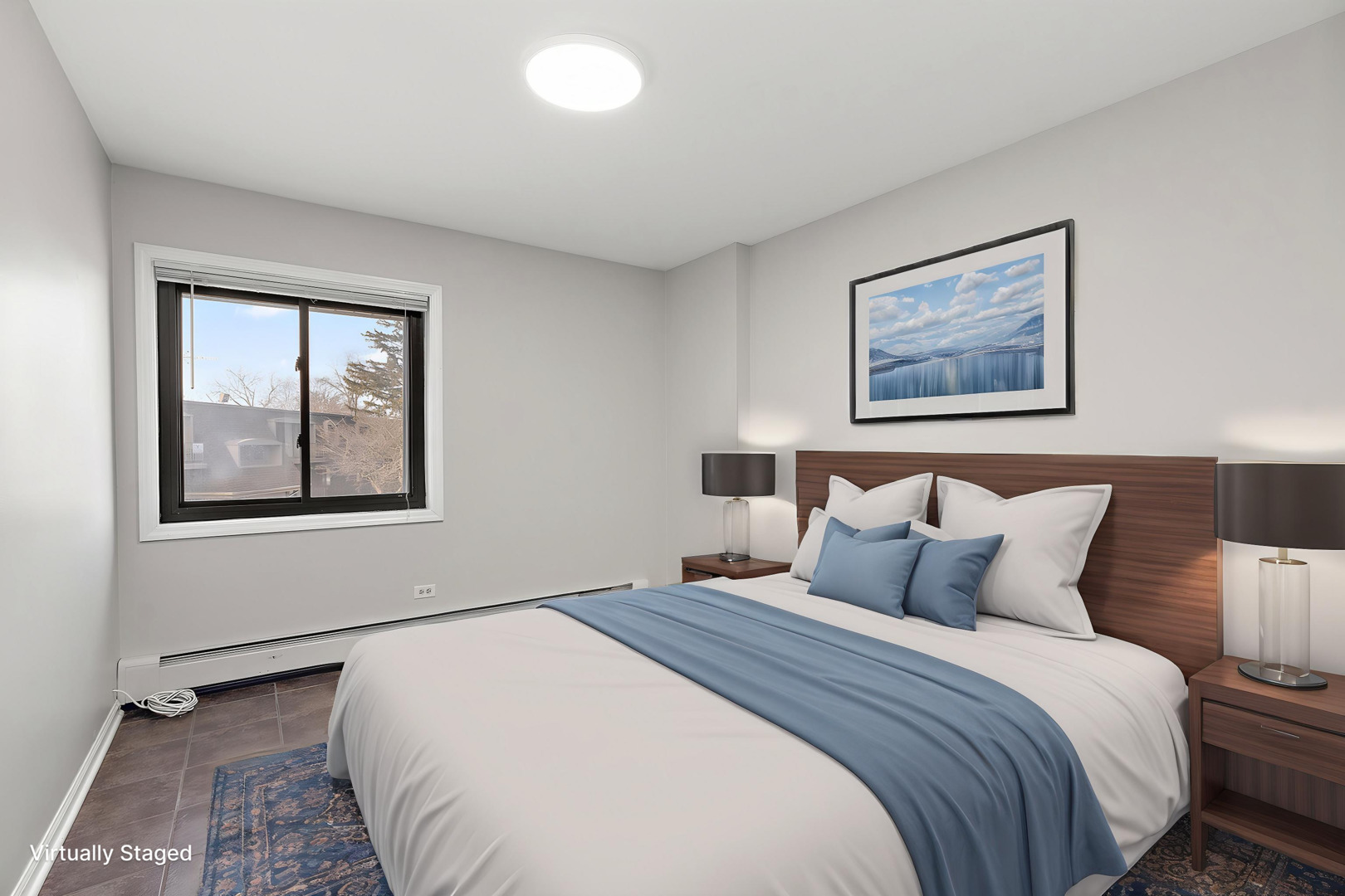 254 East Bailey Road, Unit M Naperville, IL 60565 - Photo 17 of 27 a bedroom with a bed and a window