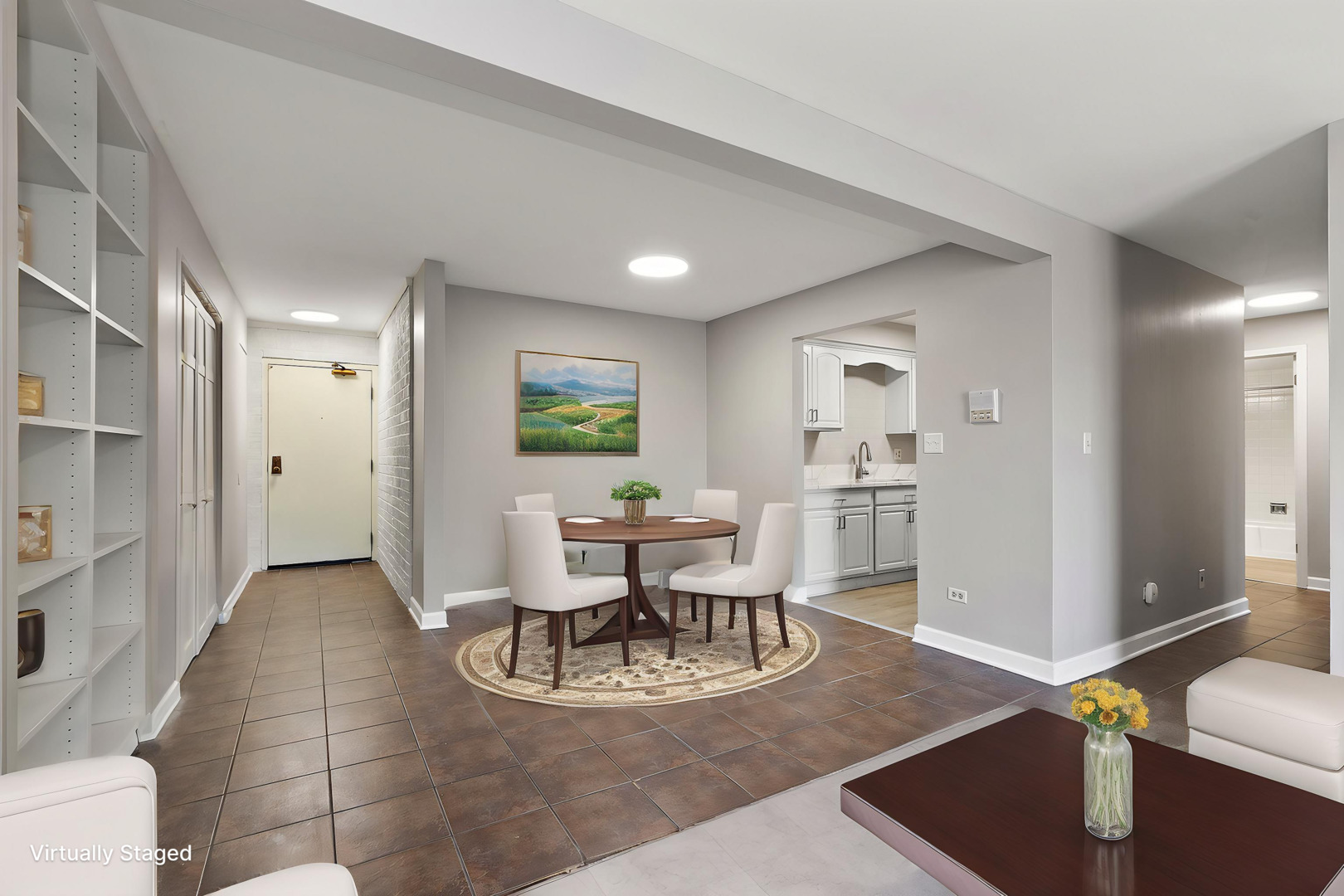 254 East Bailey Road, Unit M Naperville, IL 60565 - Photo 7 of 27 a view of a dining room with furniture