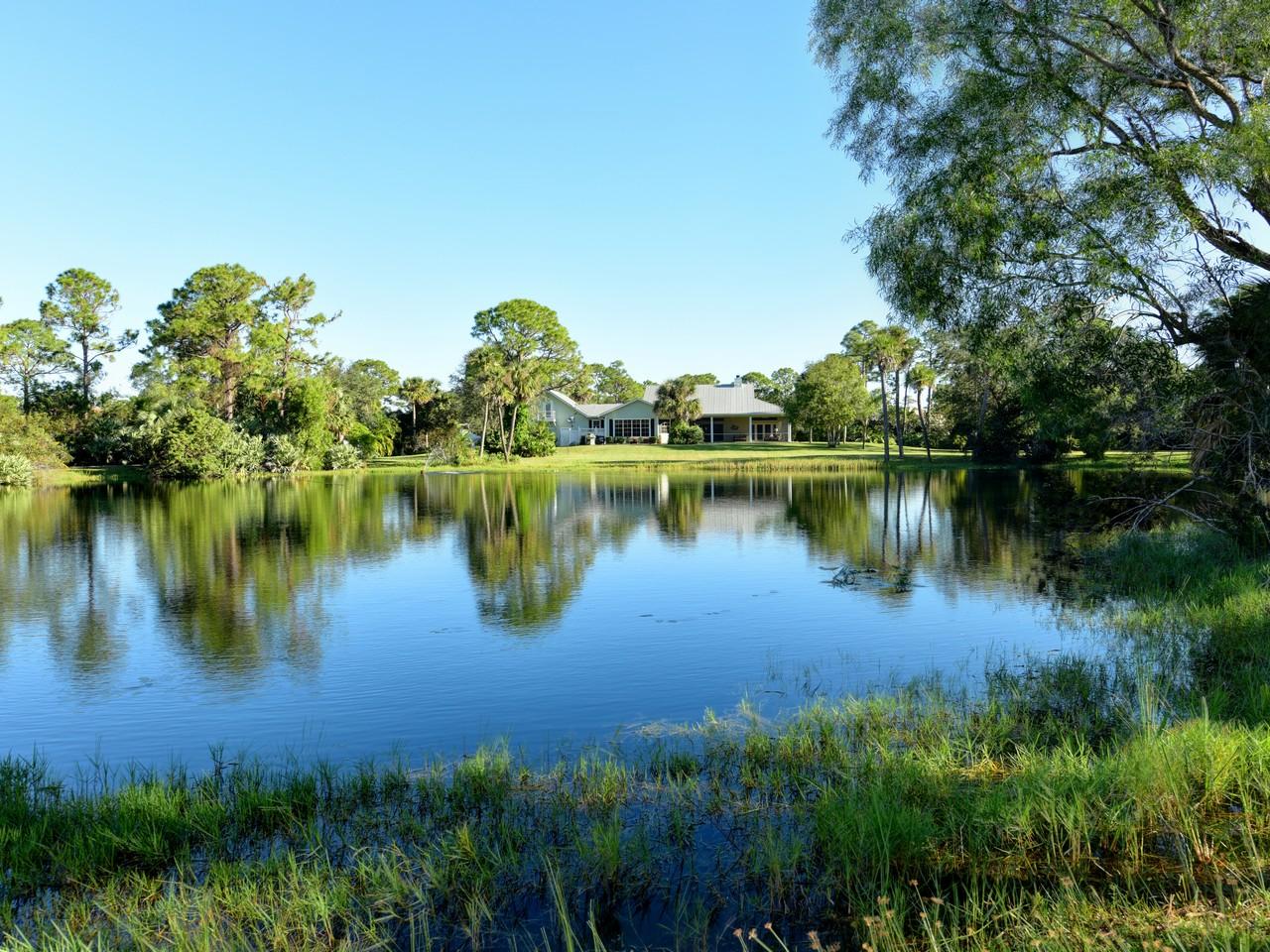 3094 Southeast Ranch Acres Circle Jupiter, FL 33478 - Photo 53 of 80 looking towards residence