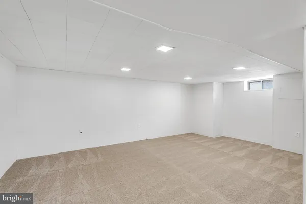 a view of empty room