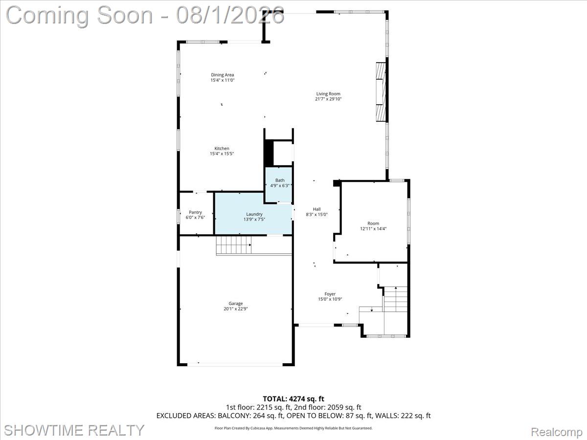 13281 Haddon Street Fenton, MI 48430 - Photo 85 of 87 01-1st_floor_13281_haddon_street_fenton_with_dim.jpg