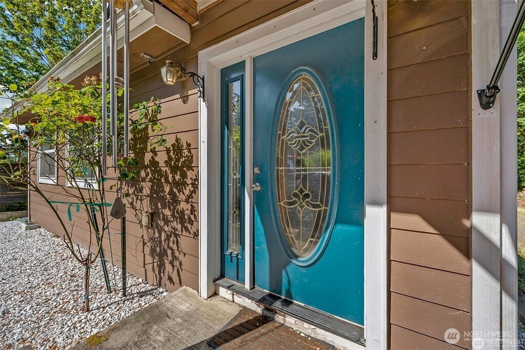 1533 Northcliff Road Shelton, WA 98584 - Photo 2 of 37 a view of a door with brick walls