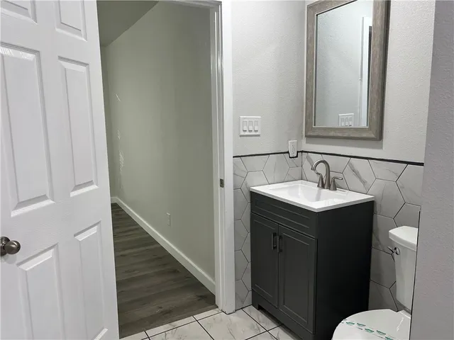 a view of a bathroom