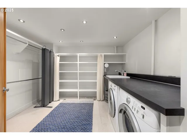 a view of cabinets with wooden floor