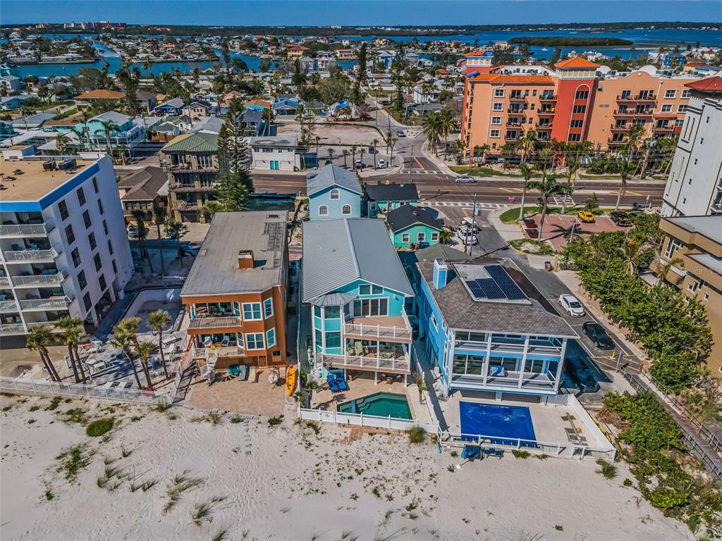 13303 Gulf Lane Madeira Beach, FL 33708 - Photo 36 of 42 an aerial view of multiple house