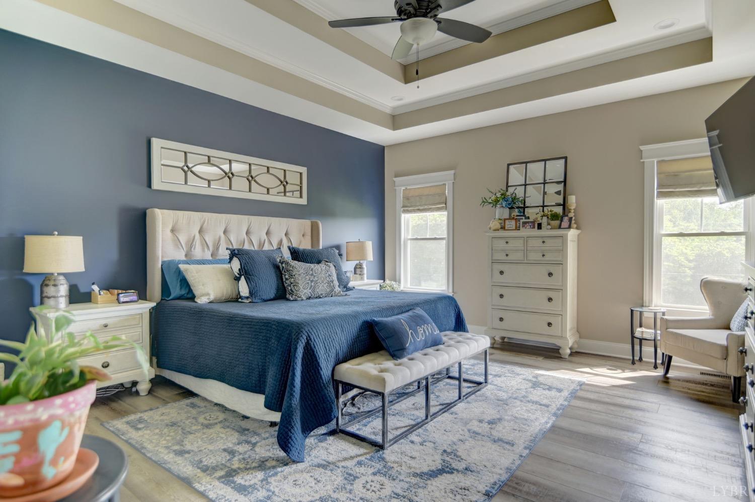 2667 Bellevue Road Forest, VA 24551 - Photo 8 of 55 a bed room with a bed and a chair
