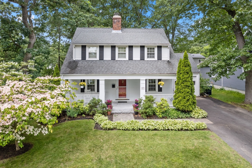 23 Hemlock Road Newton, MA 02464 - Photo 1 of 42 front view of a house with a yard
