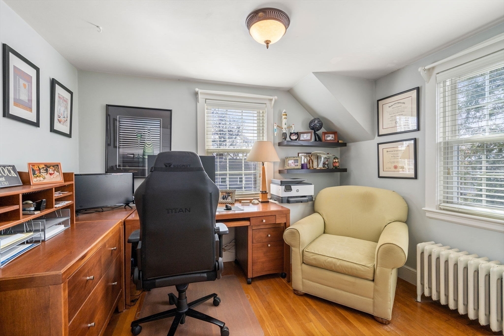 23 Hemlock Road Newton, MA 02464 - Photo 26 of 42 a work room with furniture and windows