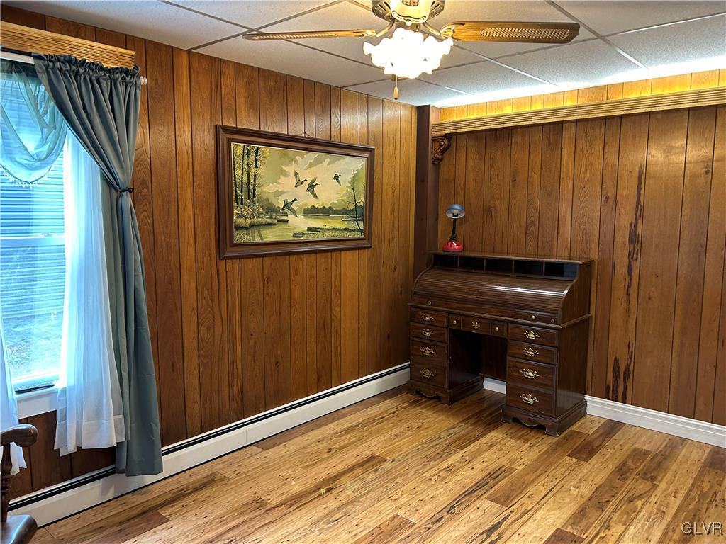 18 Repsher Road Bangor, PA 18013 - Photo 17 of 23 a view of an empty room with wooden floor and windows