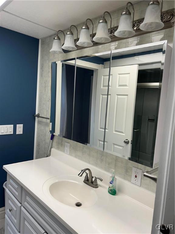 18 Repsher Road Bangor, PA 18013 - Photo 23 of 23 a bathroom with a sink and a mirror