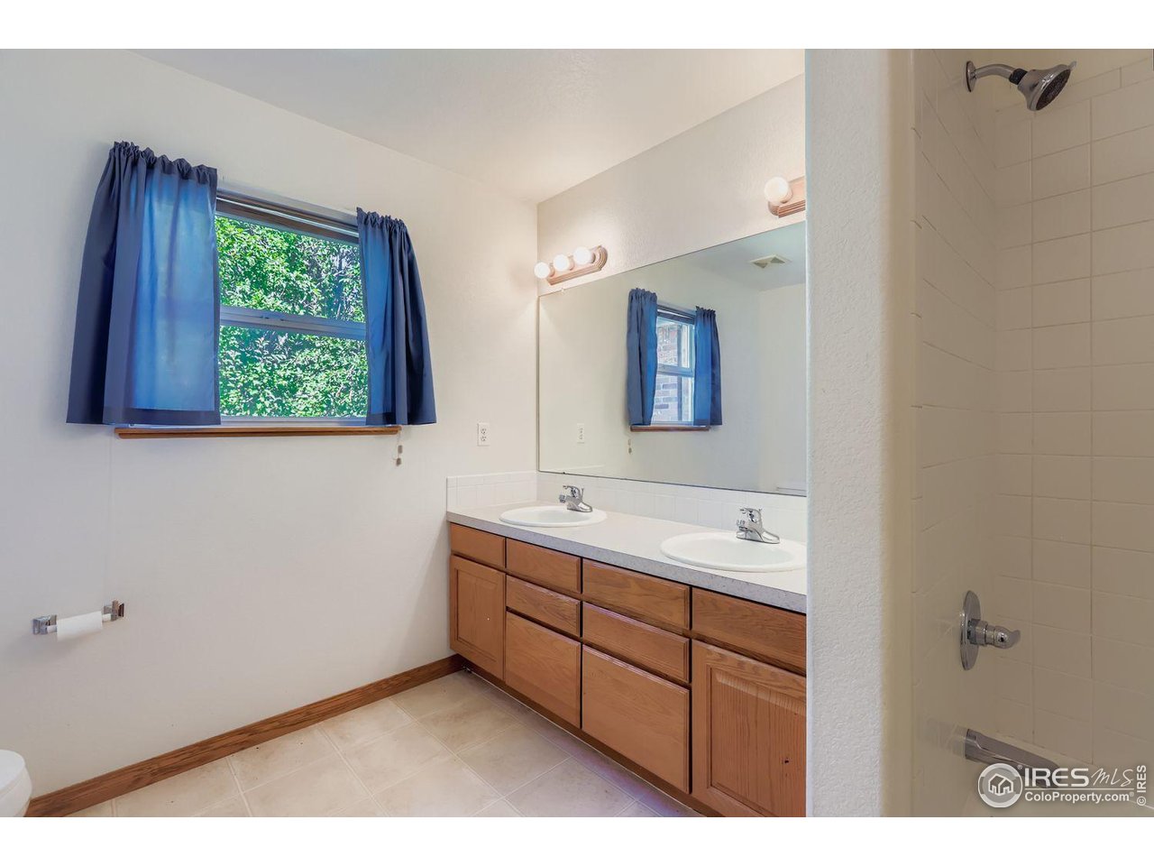 310 Bein Street Berthoud, CO 80513 - Photo 14 of 31 a bathroom with a sink and a mirror
