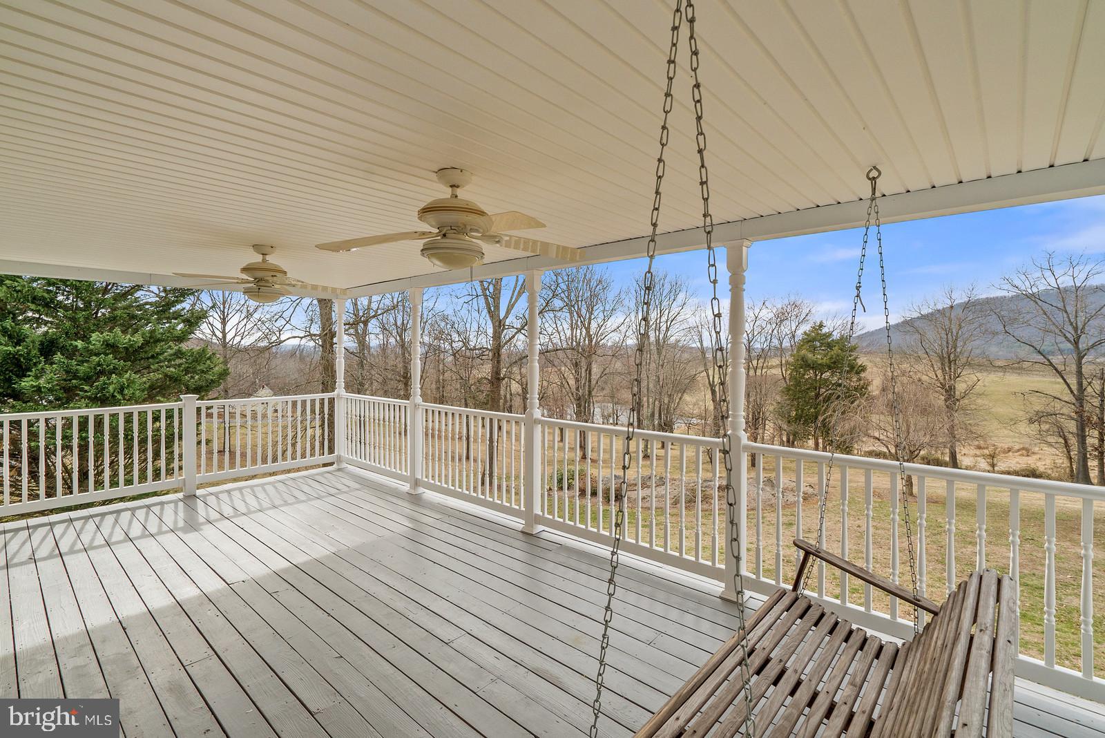 10399 Ada Road Marshall, VA 20115 - Photo 38 of 44 Rear Covered Porch