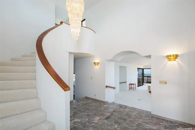 a view of a living room