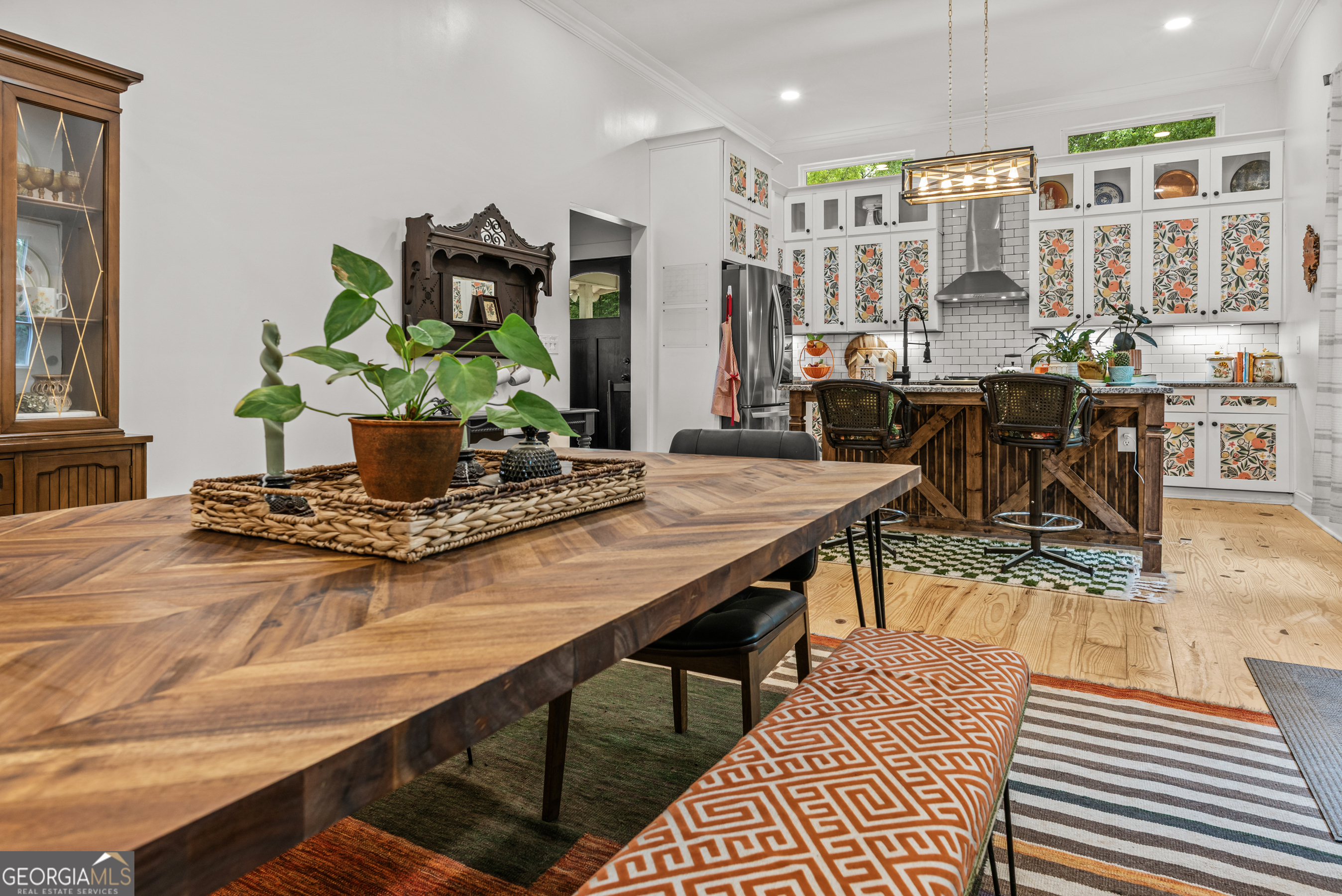 1580 Farmington Road Madison, GA 30650 - Photo 15 of 52 a view of a dining room with furniture