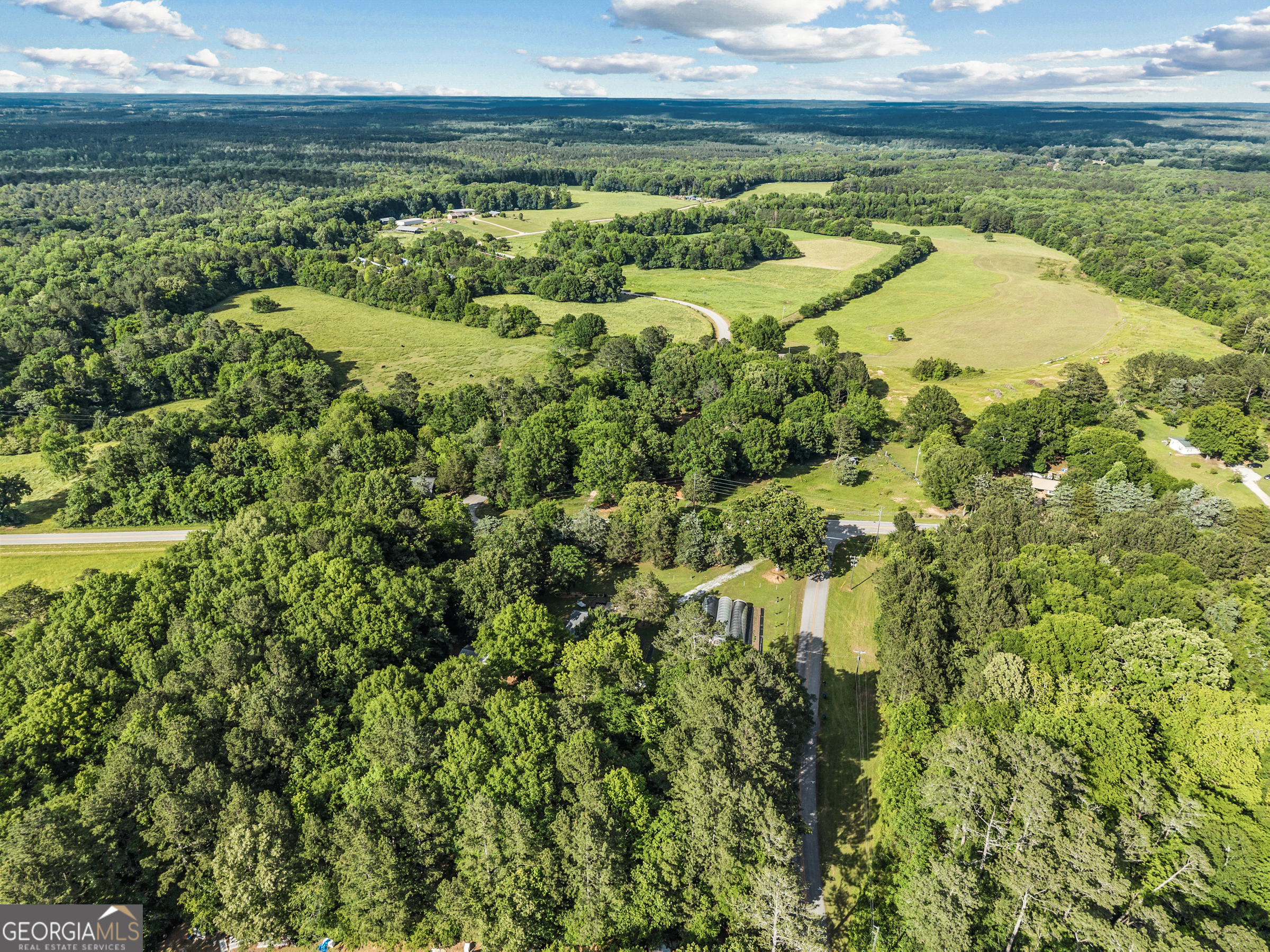 1580 Farmington Road Madison, GA 30650 - Photo 48 of 52 a view of a lake with a yard