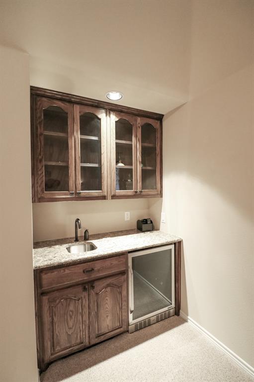 8313 Bishop Pine Road Denton, TX 76208 - Photo 25 of 39 Media Room Wet Bar