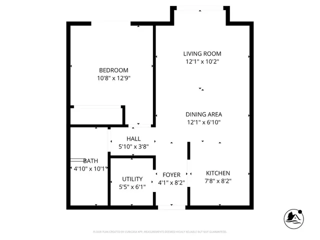 a picture of a park with a white wall