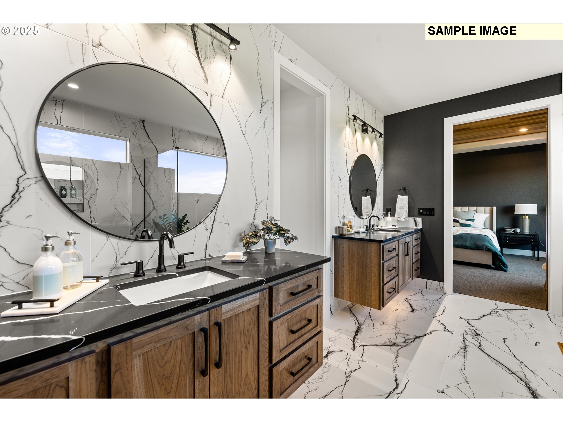 2003 Northwest 121st Street Vancouver, WA 98685 - Photo 43 of 48 a bathroom with a sink and a mirror