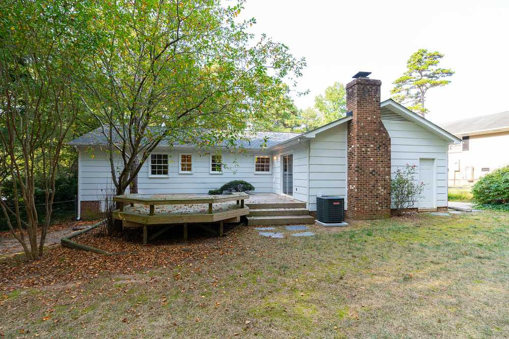5904 Caledonia Street Raleigh, NC 27609 - Photo 28 of 28 Exterior Rear