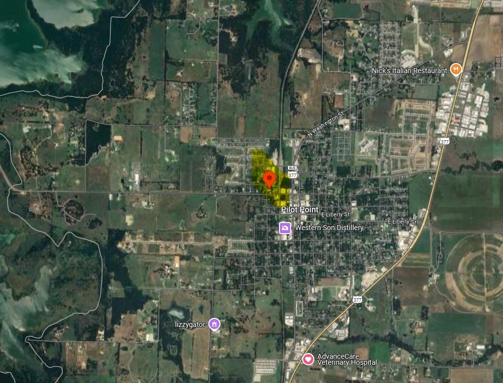 209 North Hill Street Pilot Point, TX 76258 - Photo 6 of 6 Map location