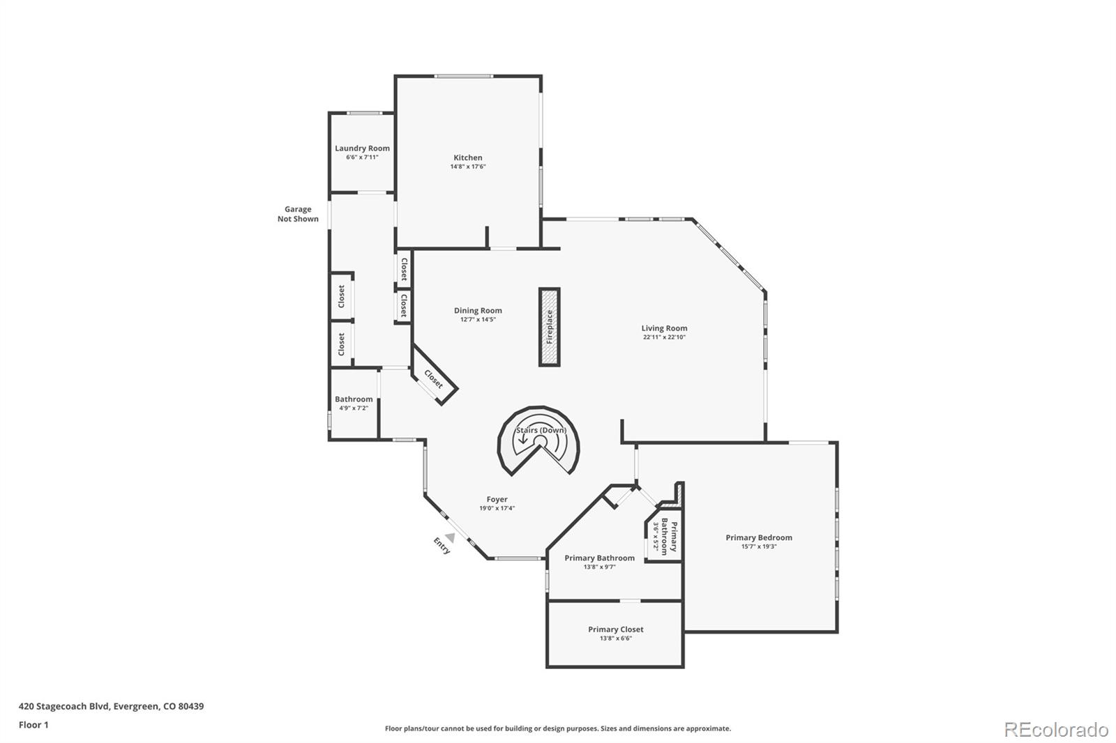 420 Stagecoach Boulevard Evergreen, CO 80439 - Photo 13 of 49 a picture of a wall with white wall