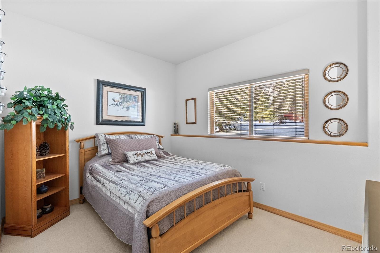 420 Stagecoach Boulevard Evergreen, CO 80439 - Photo 30 of 49 a bedroom with a bed and a window