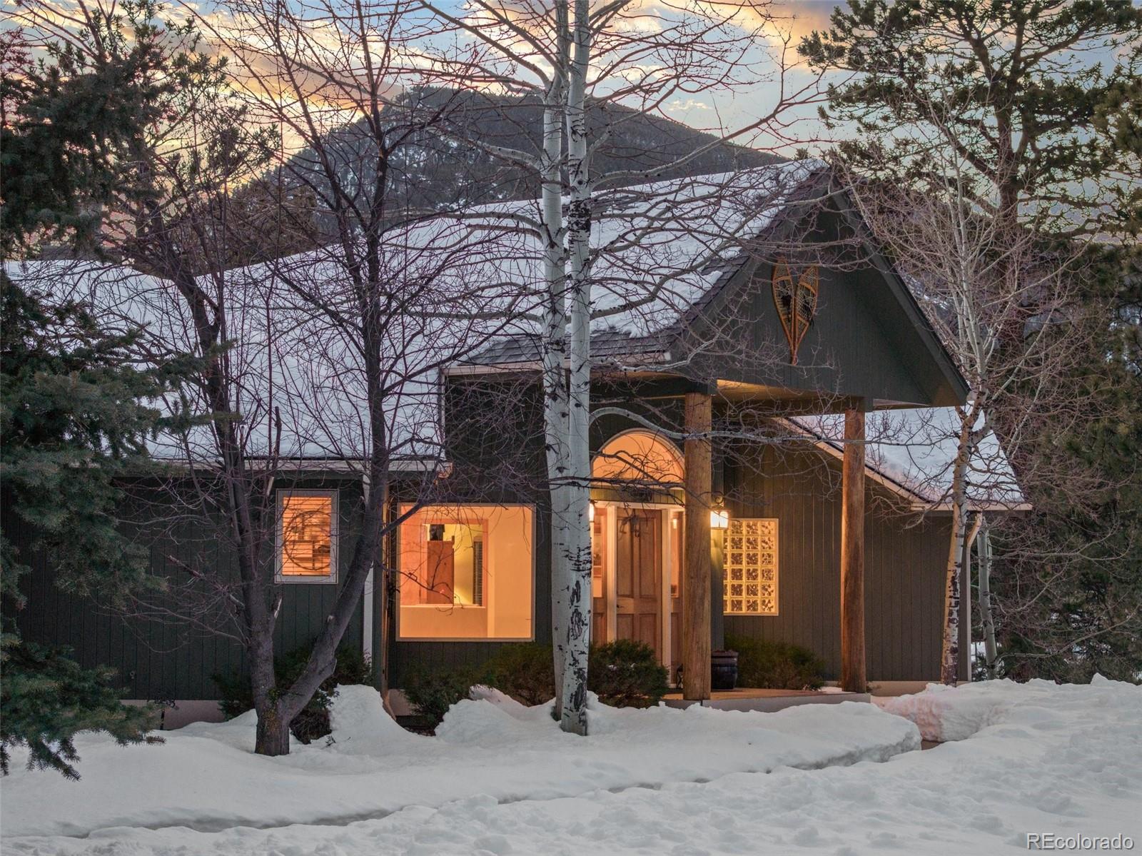 420 Stagecoach Boulevard Evergreen, CO 80439 - Photo 47 of 49 a front view of a house