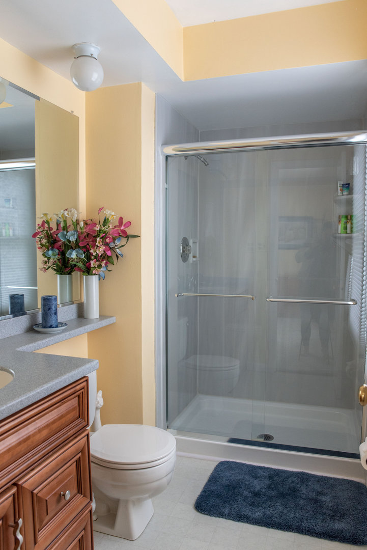 1410 Daly Road Wheaton, IL 60187 - Photo 24 of 34 a bathroom with a shower a toilet and a shower
