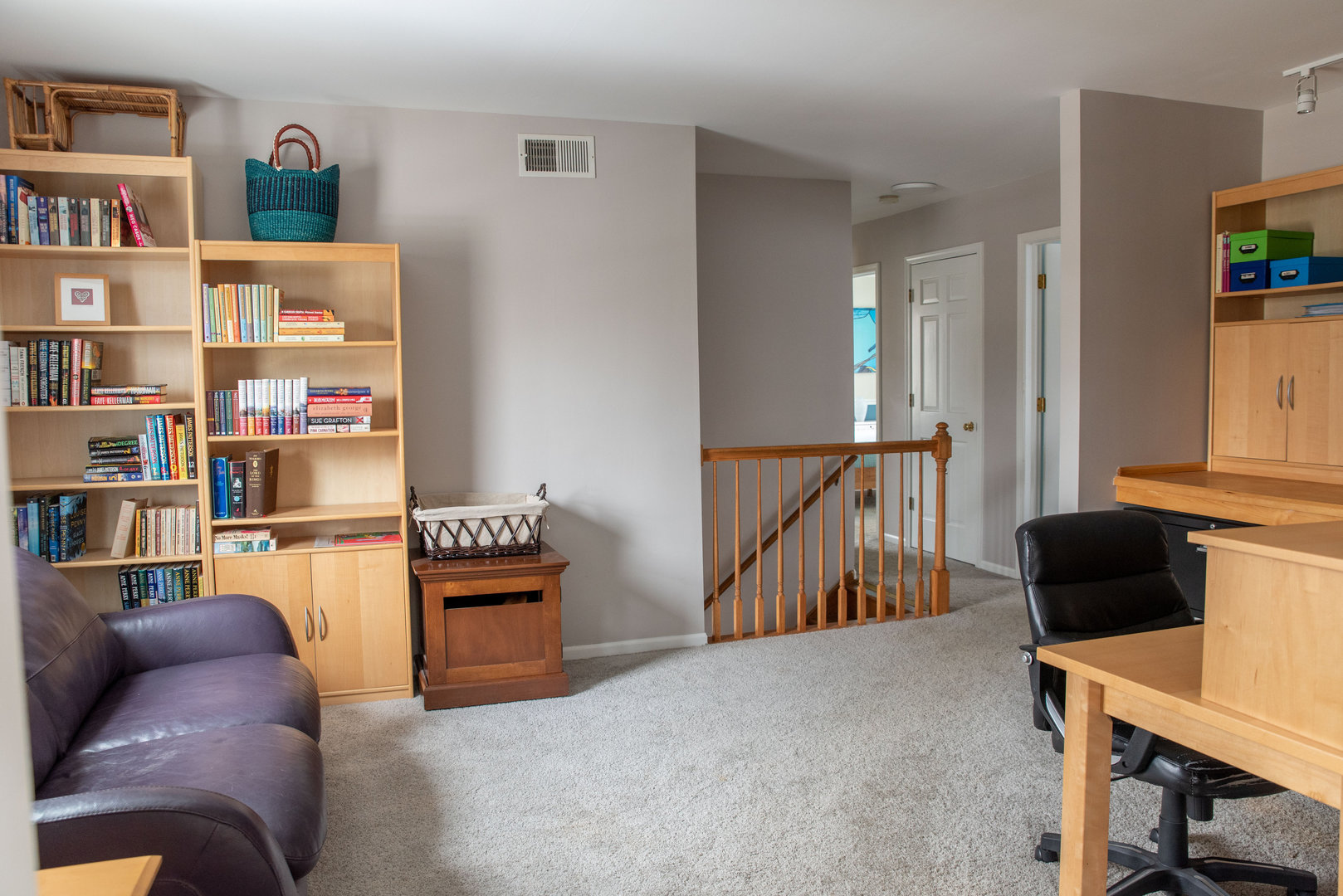 1410 Daly Road Wheaton, IL 60187 - Photo 29 of 34 a workspace with furniture and a book shelf