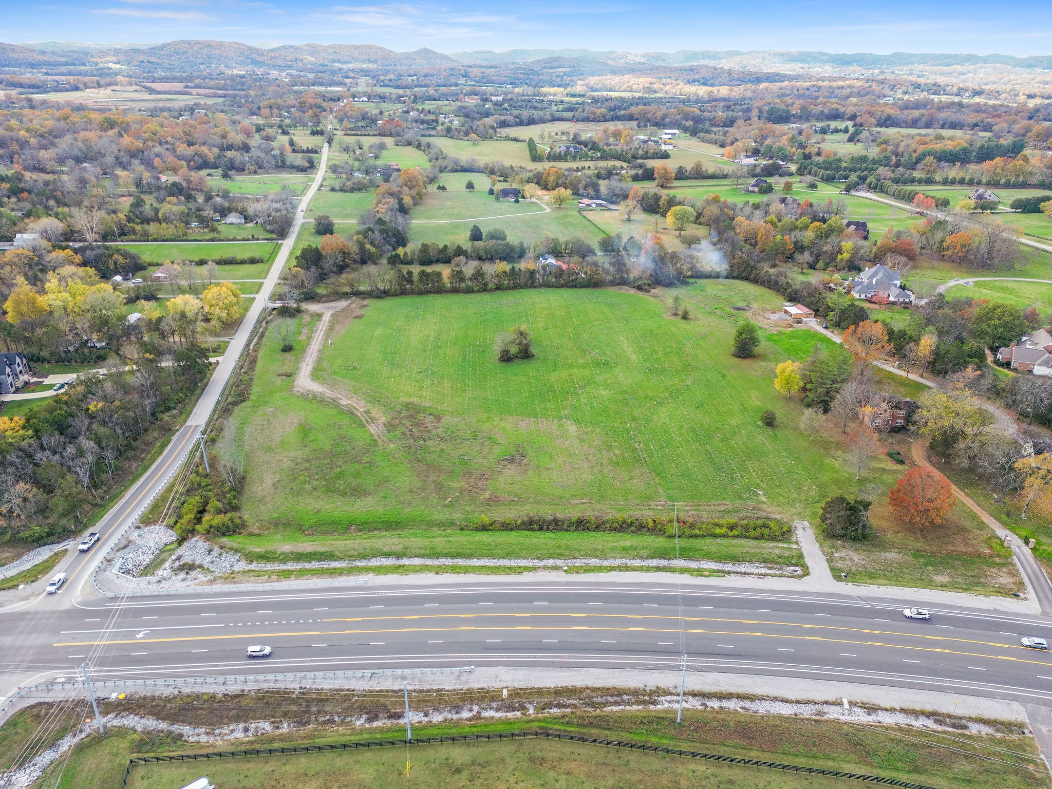 4015 Trinity Road Franklin, TN 37067 - Photo 6 of 26 an aerial view of a houses