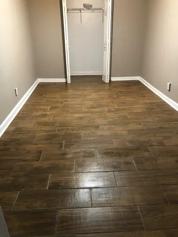 a view of empty room