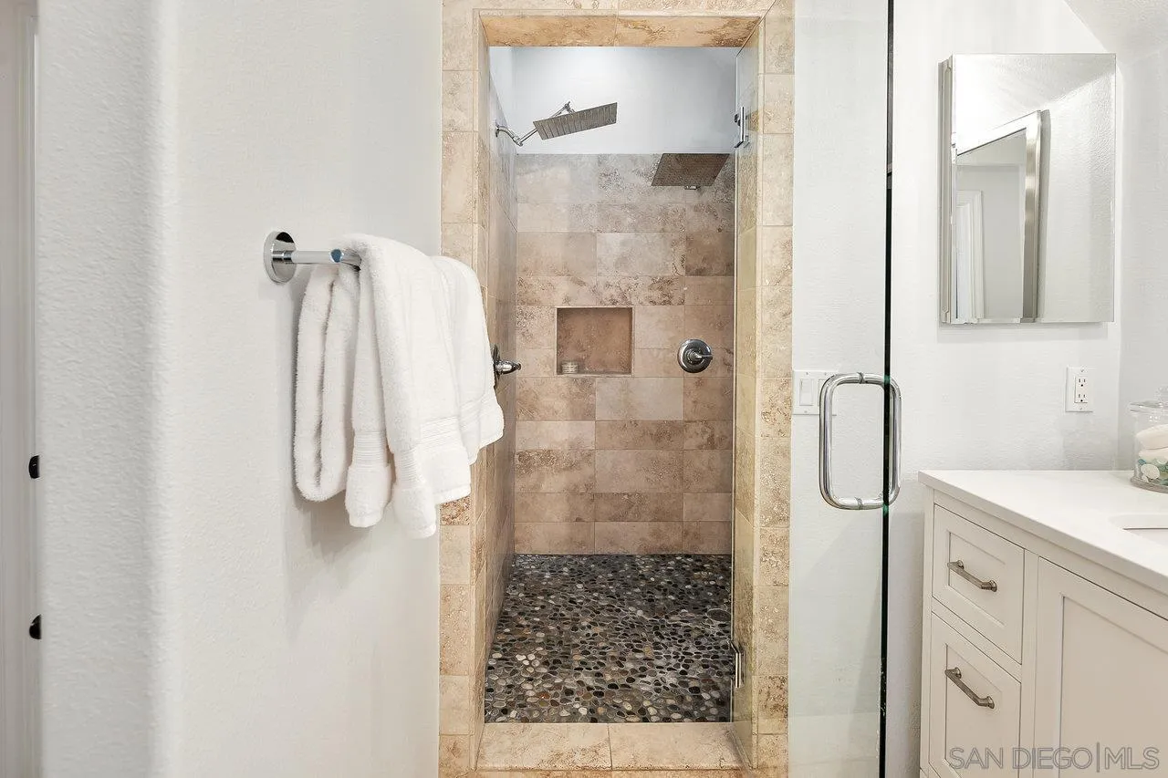 1258 Oak Avenue Carlsbad, CA 92008 - Photo 19 of 29 a bathroom with a shower