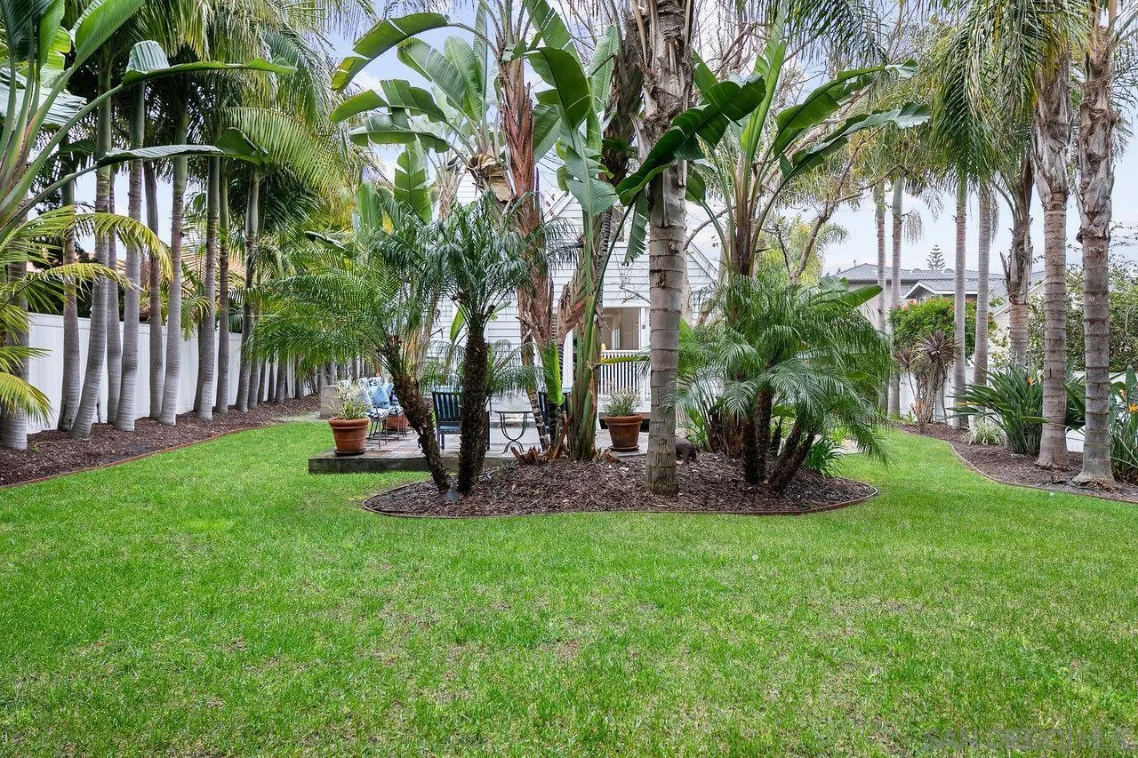 1258 Oak Avenue Carlsbad, CA 92008 - Photo 21 of 29 a view of a backyard with a tree