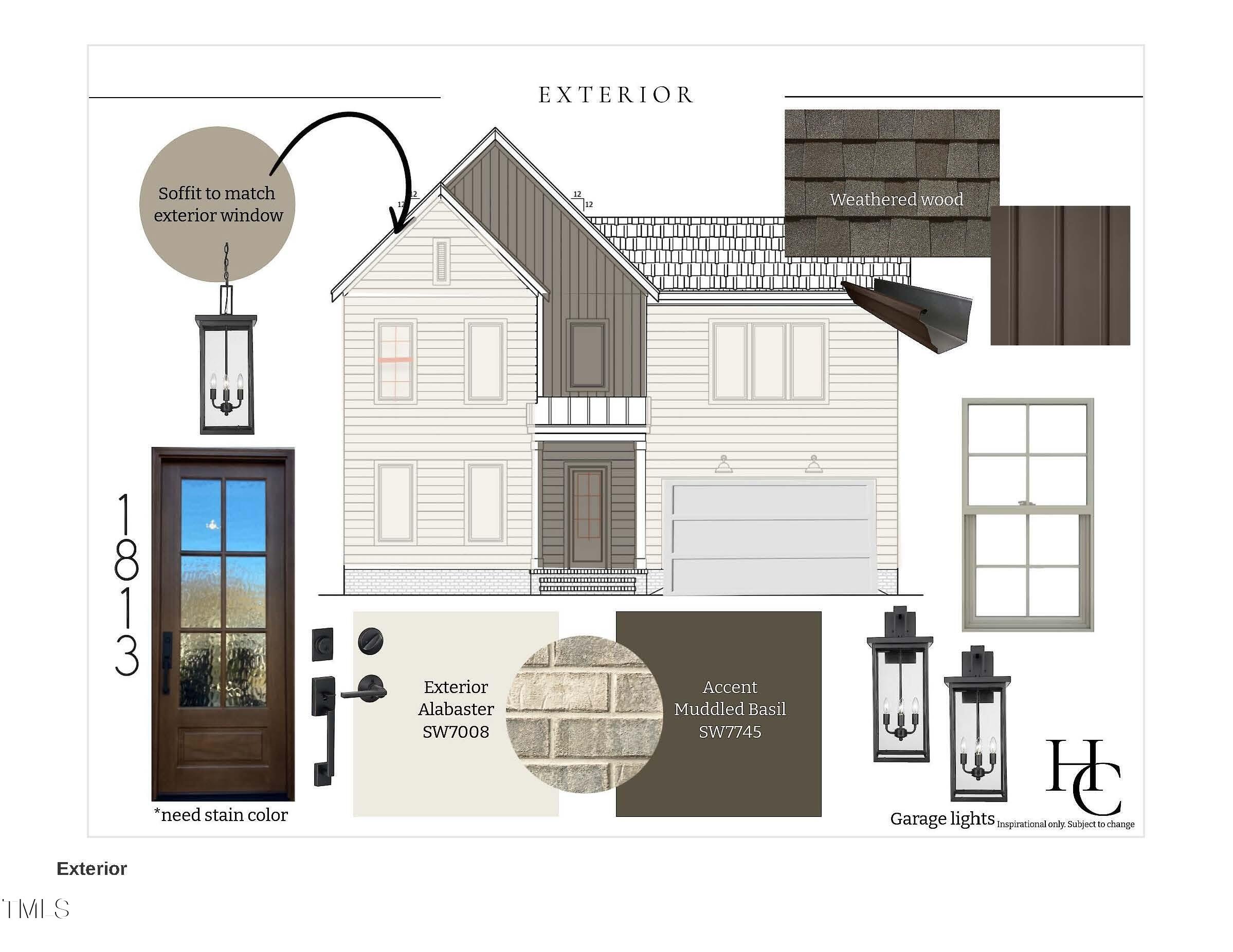 1813 Bennett Street Raleigh, NC 27604 - Photo 13 of 28 a black and white photo of a living room