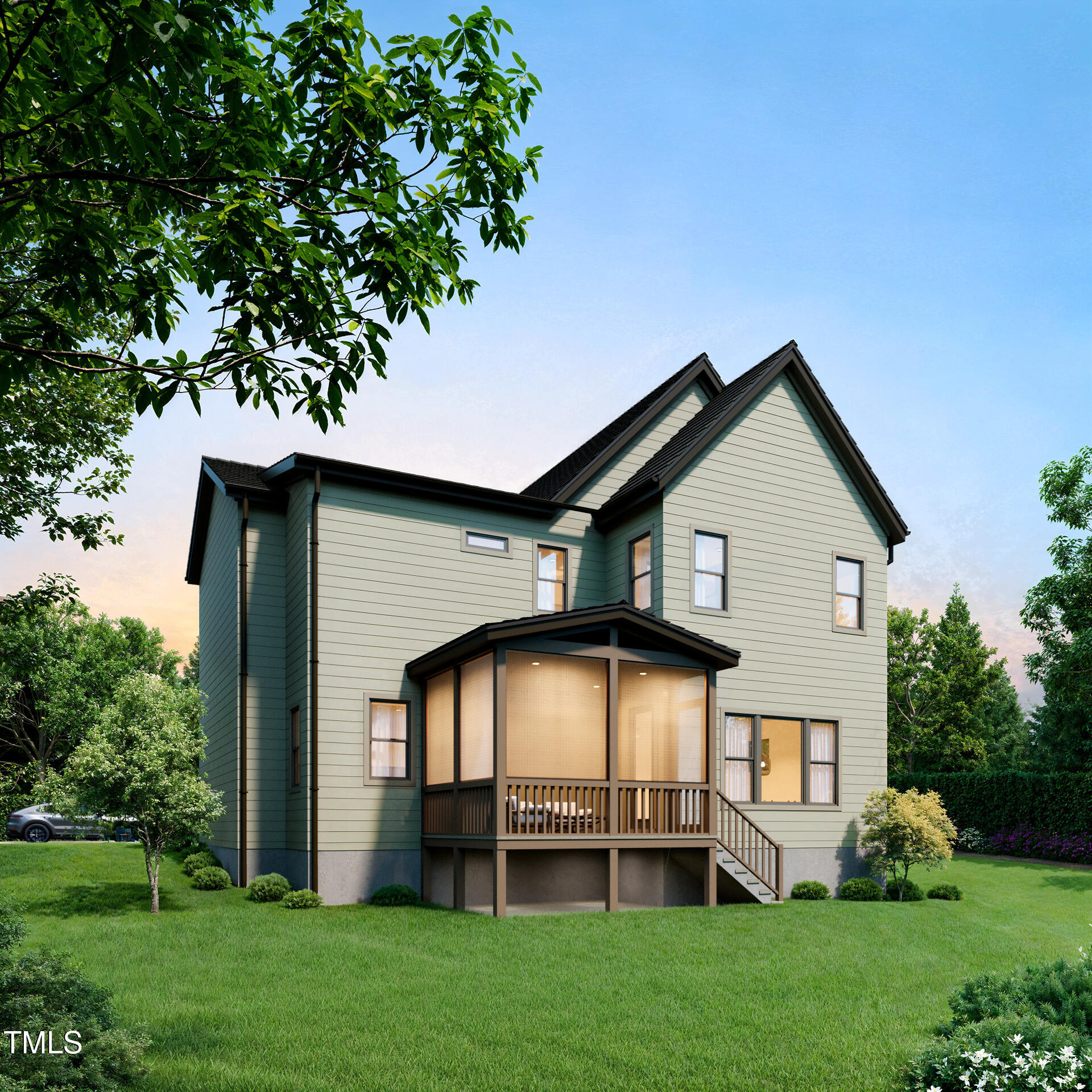1813 Bennett Street Raleigh, NC 27604 - Photo 2 of 28 a view of a backyard of the house