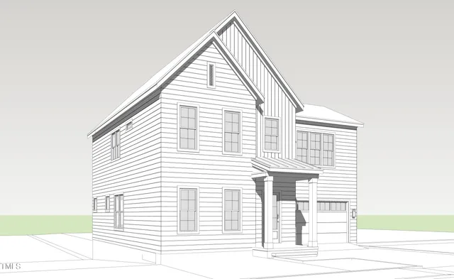 a view of a house and a yard