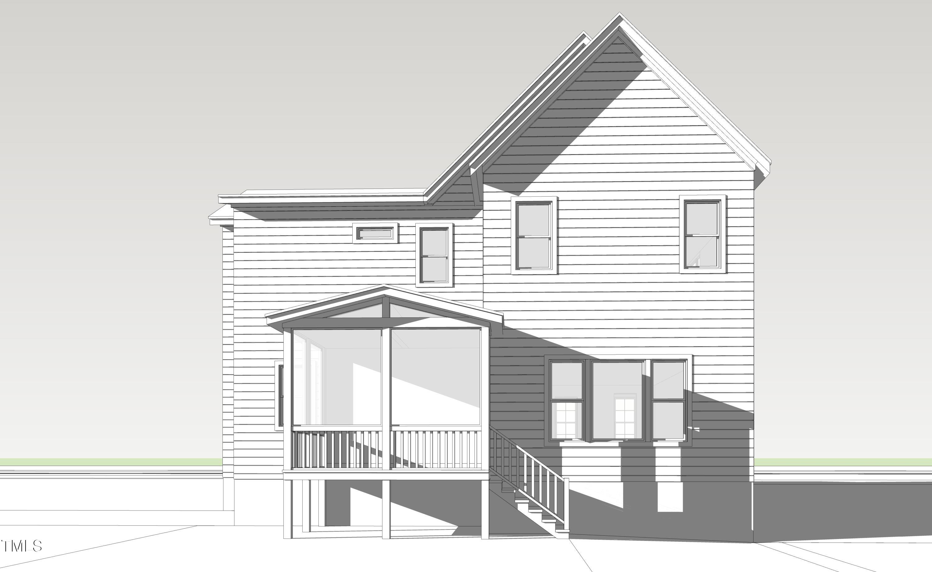 1813 Bennett Street Raleigh, NC 27604 - Photo 10 of 28 a view of a kitchen with wooden floor