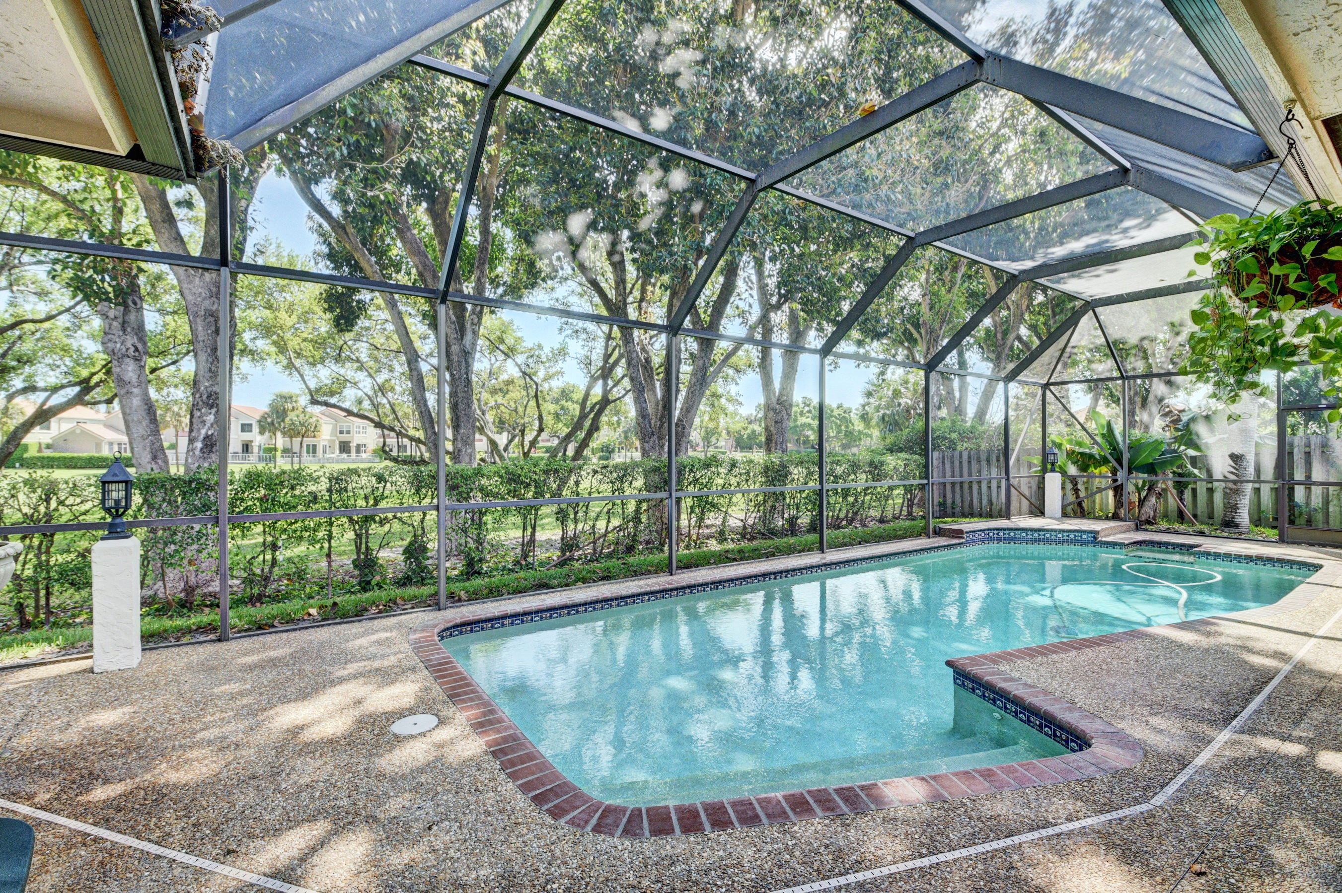 4045 Birchwood Drive Boca Raton, FL 33487 - Photo 30 of 54 Screened Pool