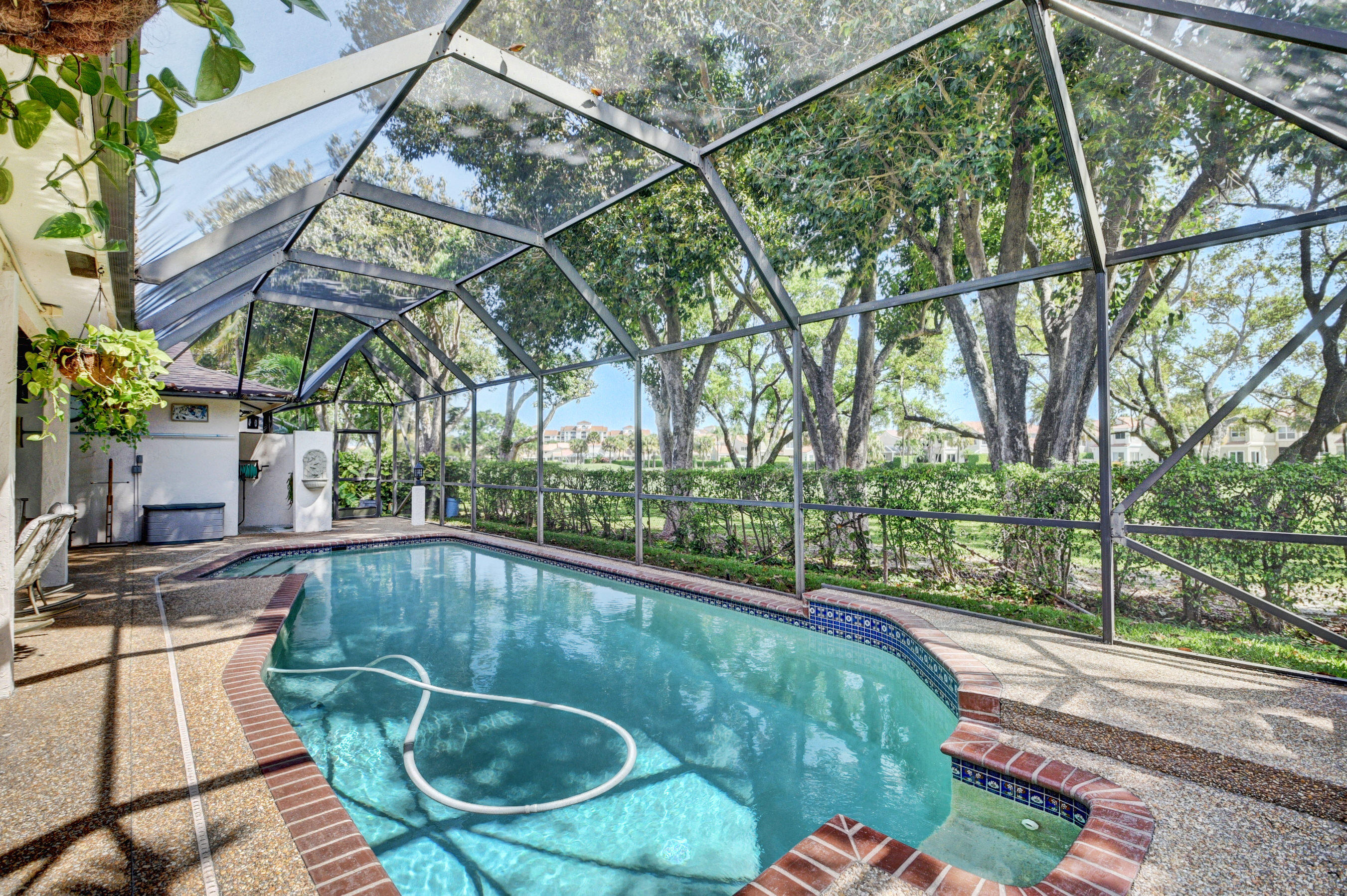 4045 Birchwood Drive Boca Raton, FL 33487 - Photo 32 of 54 Screened Pool